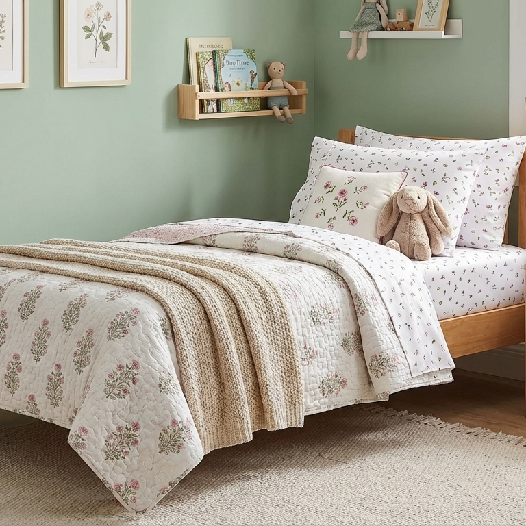 Four Seasons of Florals: Refresh Your Bedroom with Printed Bedding