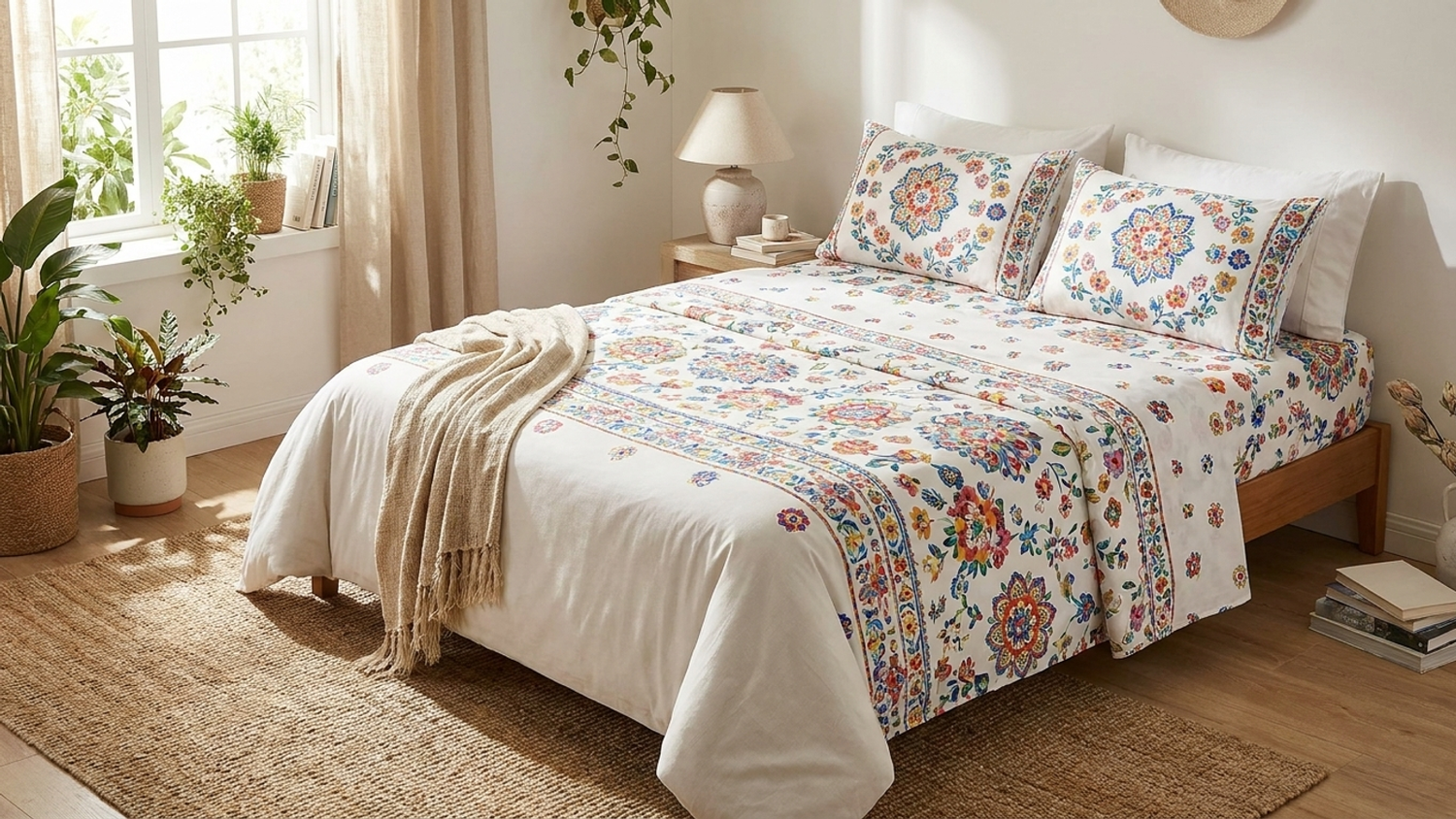 July Staycation Guide: Create a 5-Star Hotel Vibe with Luxe Printed Bedding