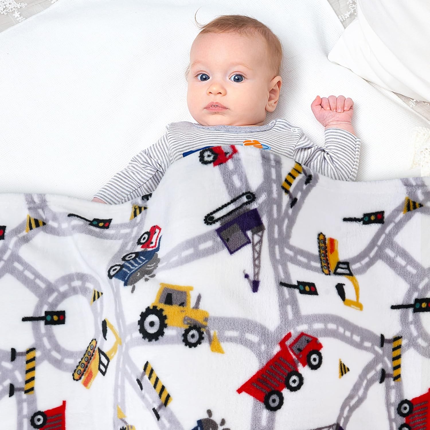 Car Party Adventure Kids Throw Blanket