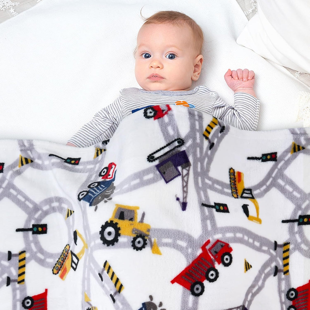 Car Party Adventure Kids Throw Blanket