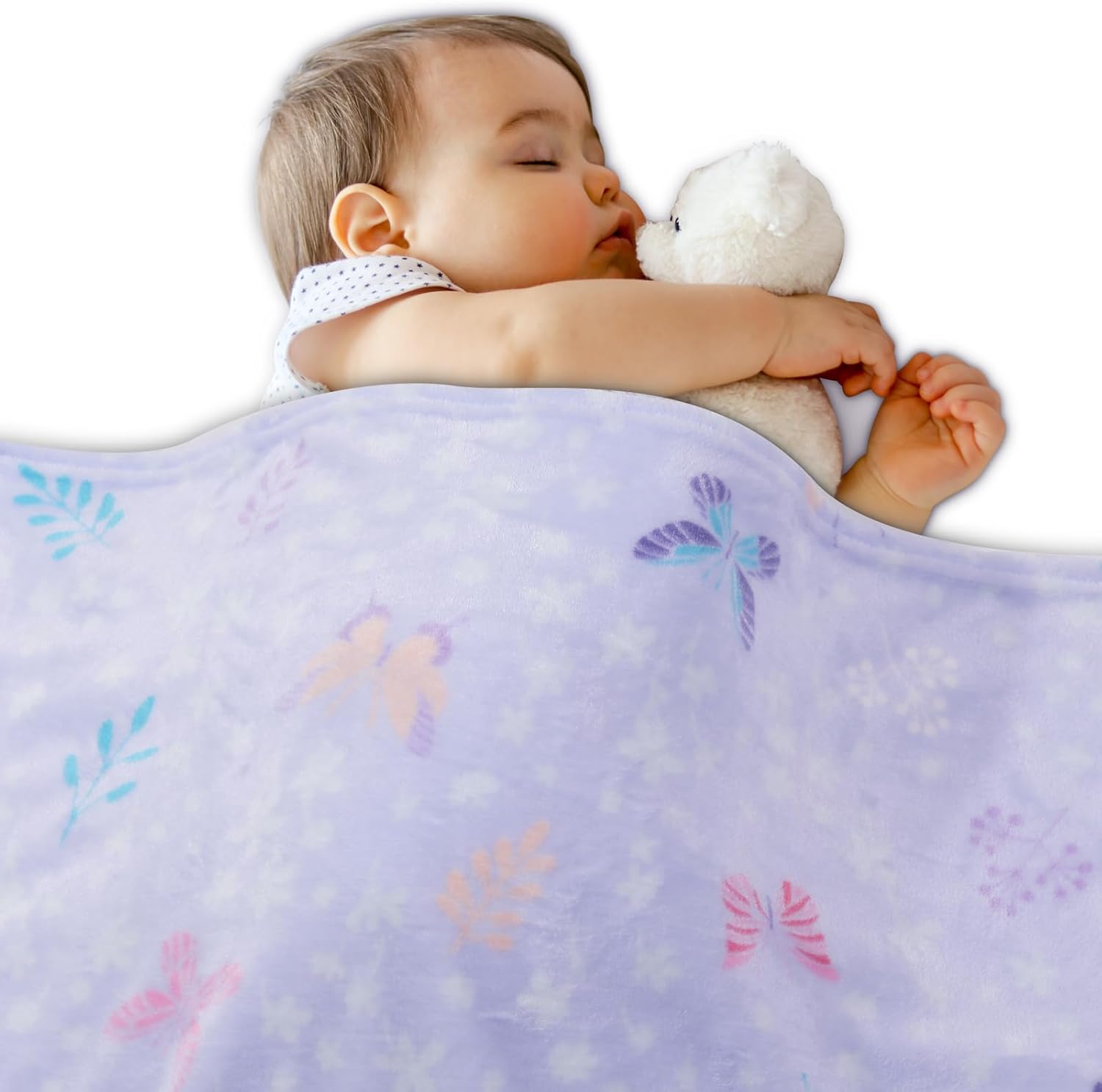 Magic Butterfly Kids Throw Blanket