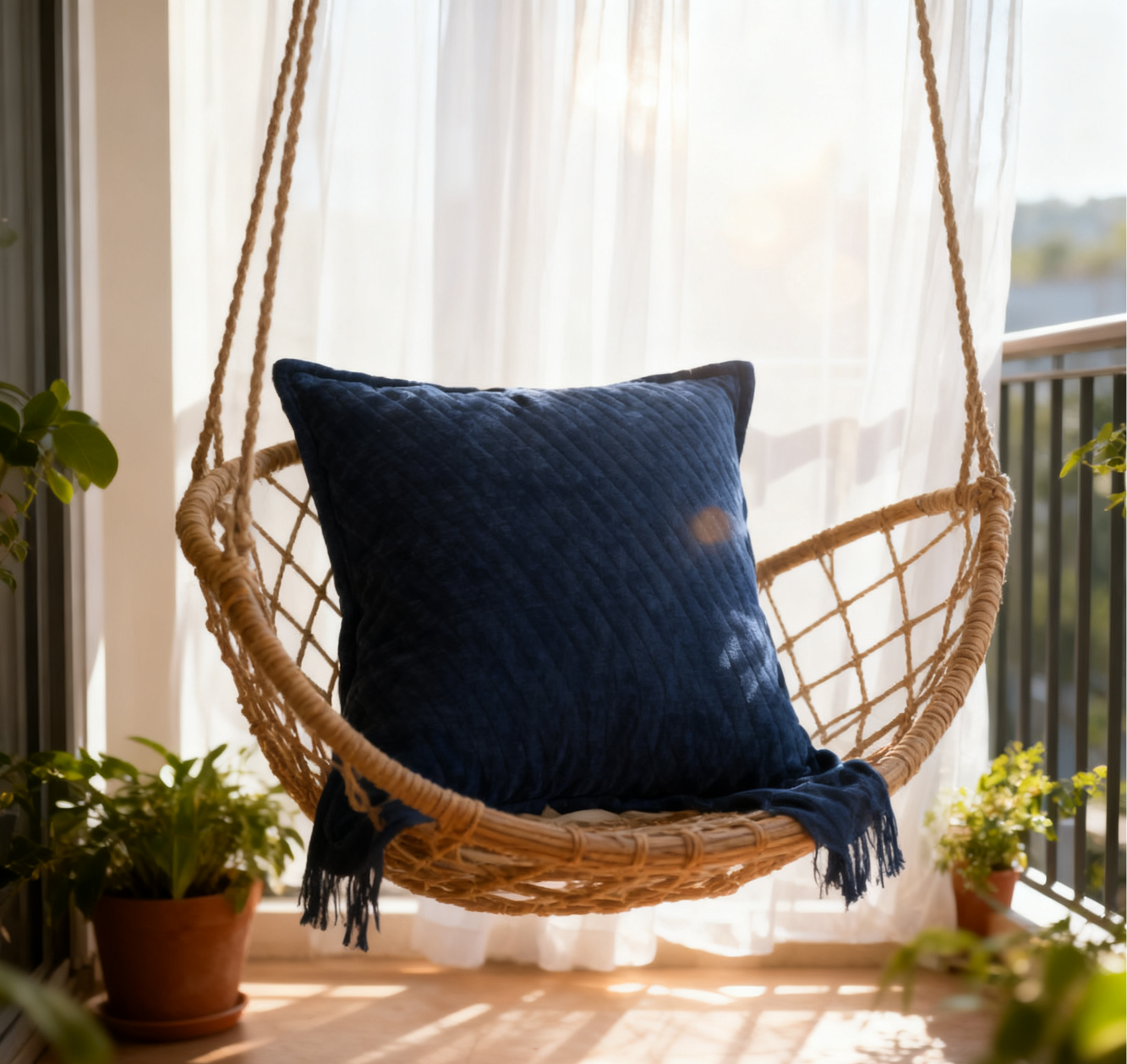 SoftWeave Collection Texture Chenille Cushion