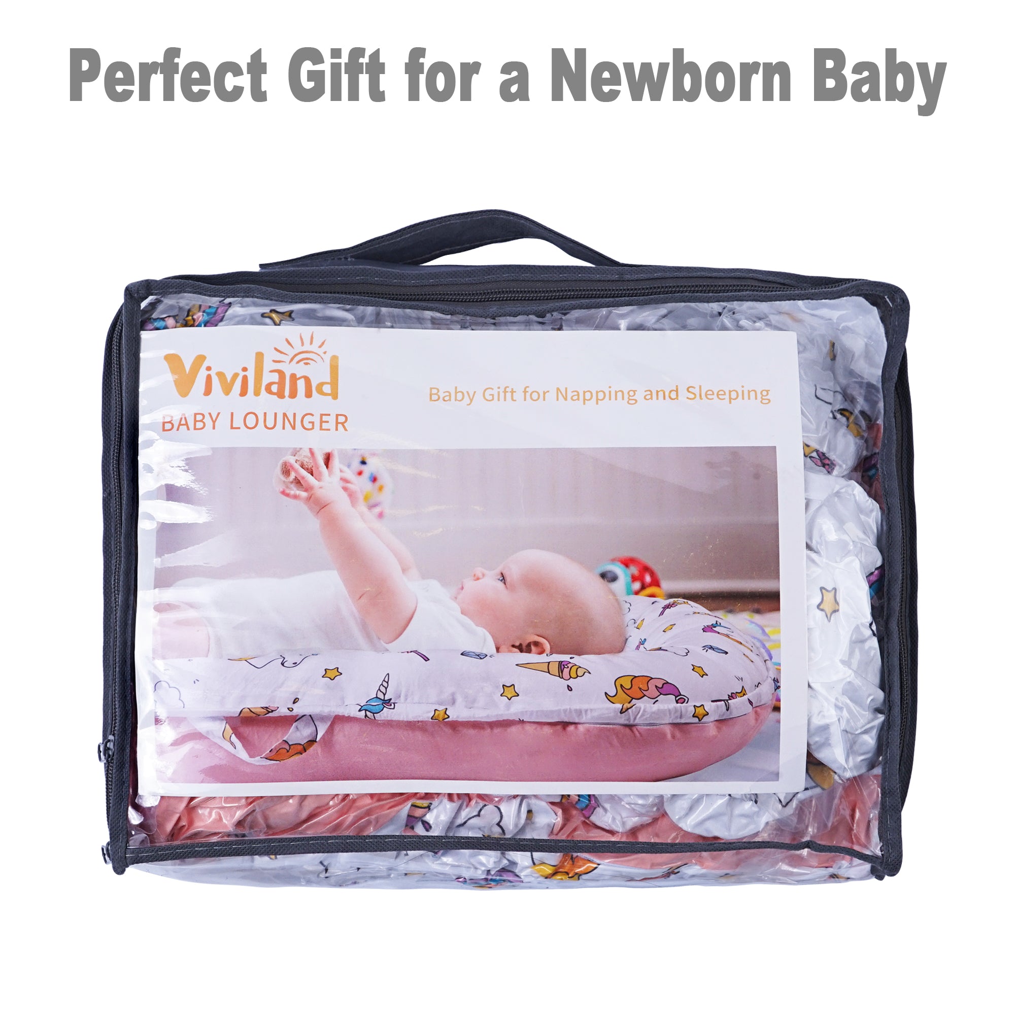 Truck Baby Lounger - Baby Nest Co Sleeper for Baby Bed, Soft & Breathable Portable Cotton Newborn Lounger Nest for Crib Bassinet