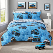 Jeep Blue Kids Comforter Sets– 6 or 8 Piece Options