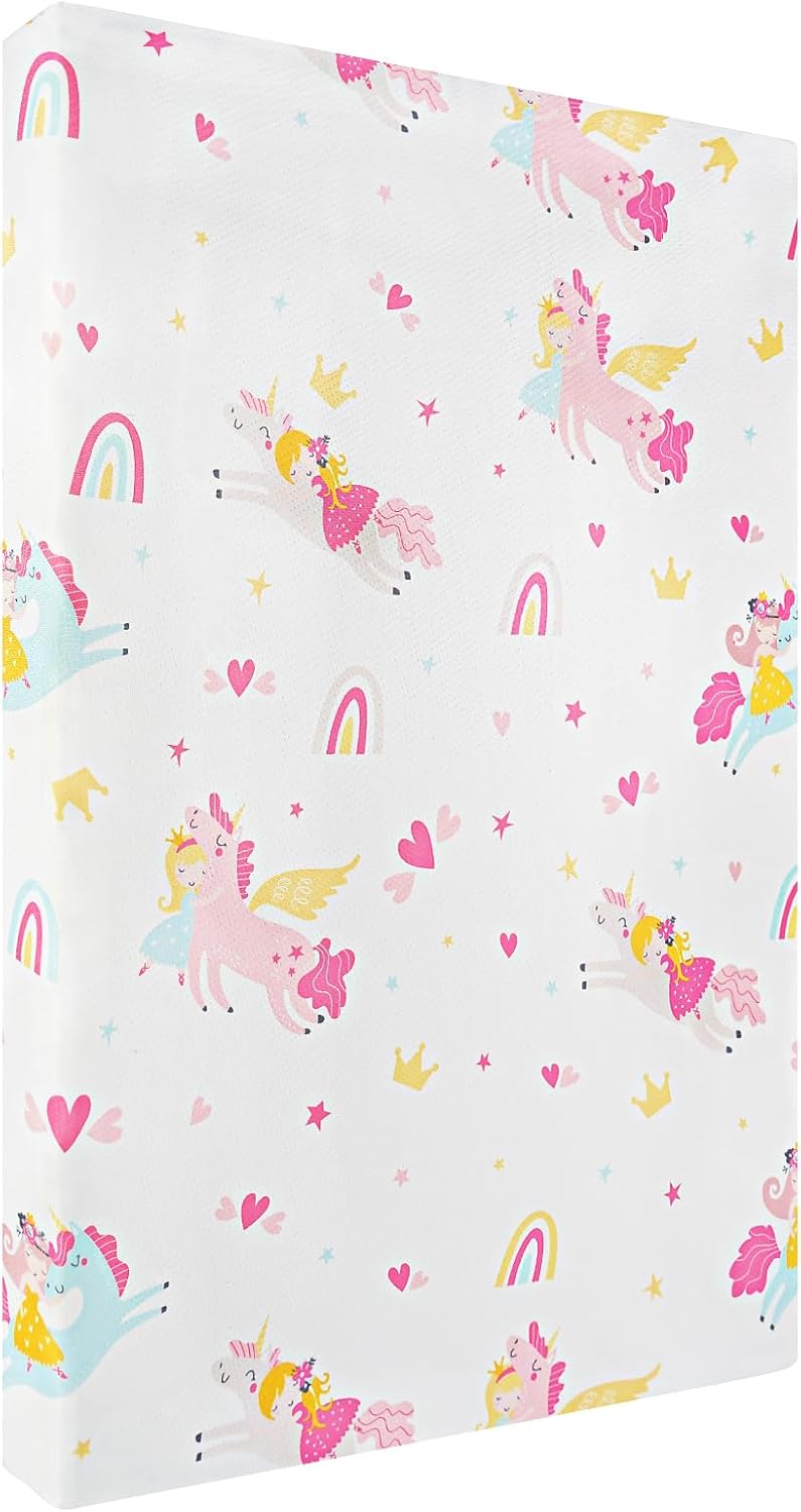 Unicorn Pack and Play Mattress 38" x 26"