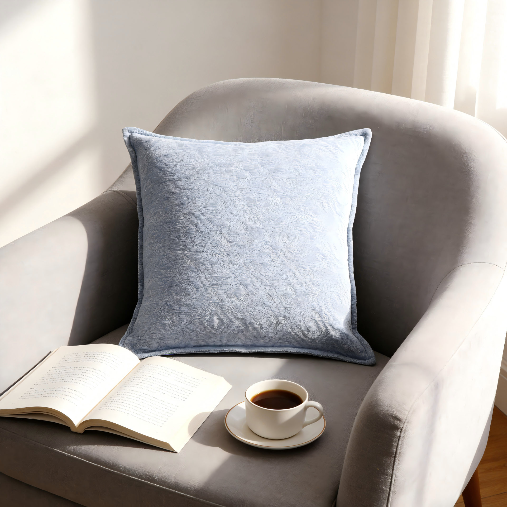 Natural Comfort Series Jacquard Chenille Pillow