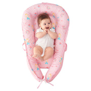 Princess Baby Lounger - Baby Nest Co Sleeper for Baby Bed, Soft & Breathable Portable Cotton Newborn Lounger Nest for Crib Bassinet