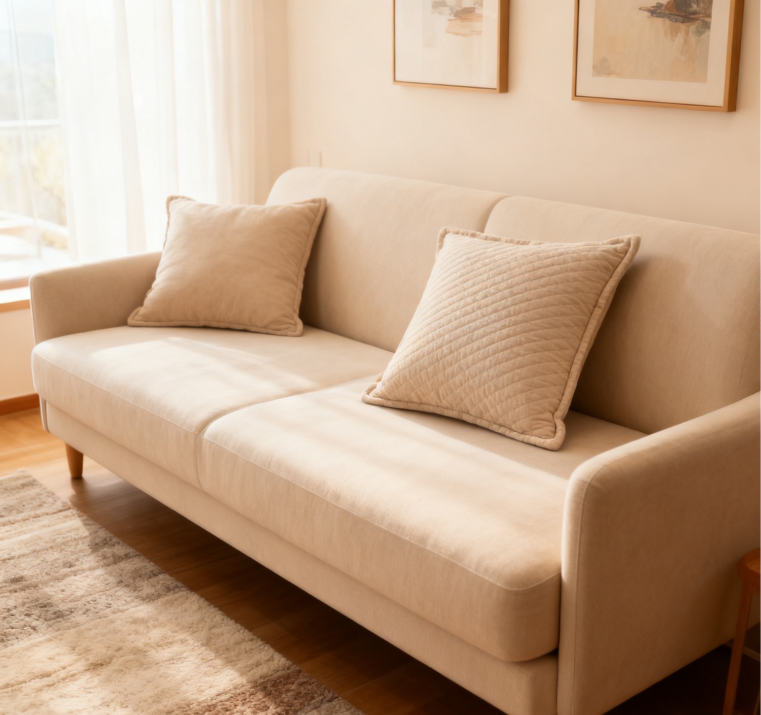 CloudySoft Collection Texture Chenille Cushion