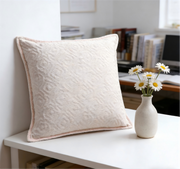 Ultra-Soft Series Solid Jacquard Chenille Pillow