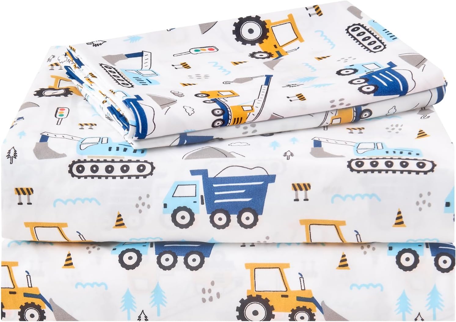 Car Party Adventure 3 Pcs Kids Twin Size Sheet Set
