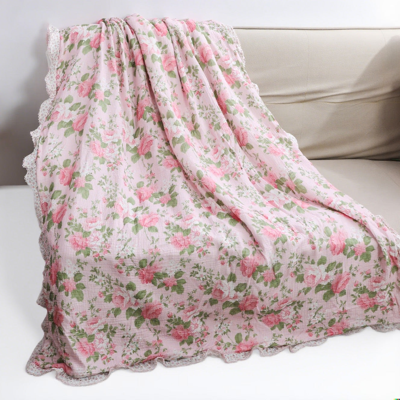 Classic Series Soft Elastodiene Rabbit Fur Blanket
