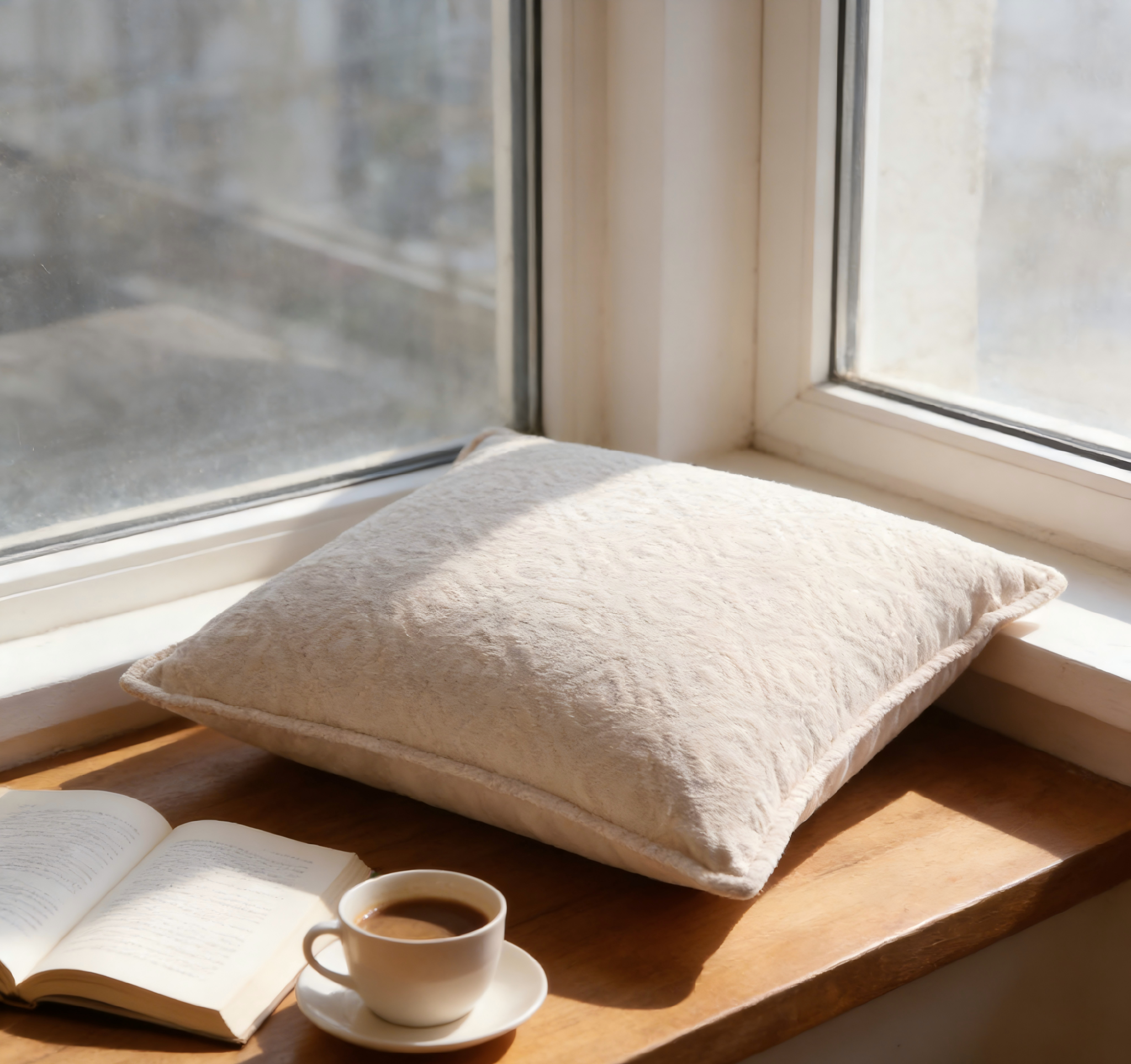 Ultra-Soft Series Solid Jacquard Chenille Pillow