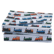 Retro Train Kids Bed Sheet Set