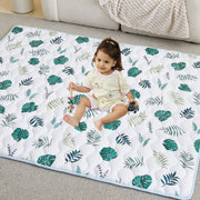 Green Leaf Baby Play Mat 50 x 50