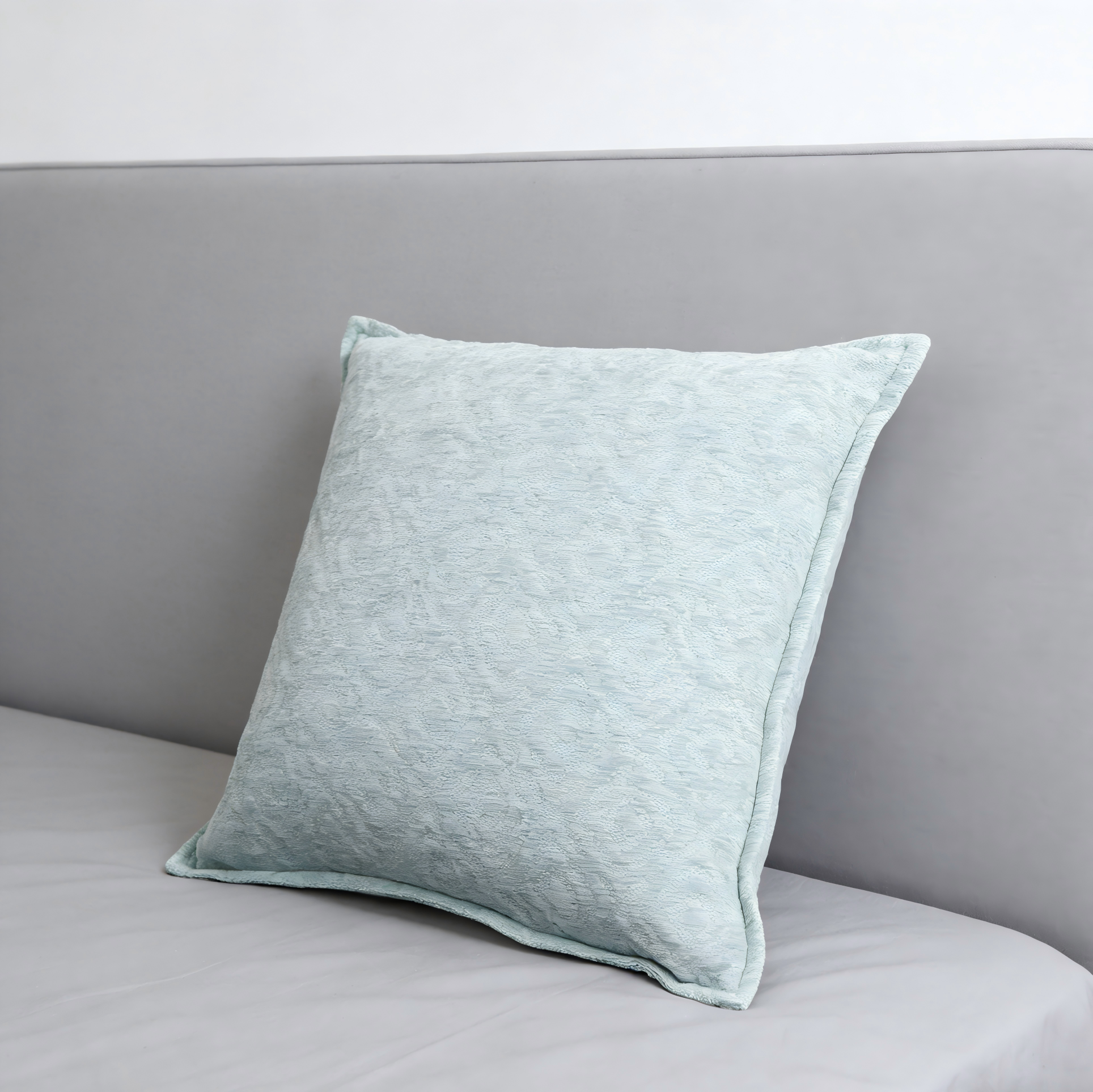 Minimalist Living Series Neutral Jacquard Chenille Pillow