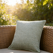 Gentle Comfort Series Solid Jacquard Chenille Pillow