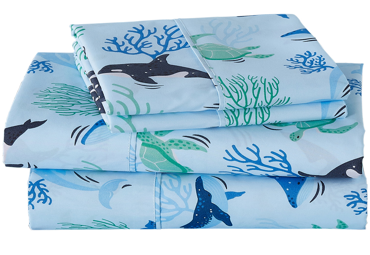 Blue Ocean Kids Bed Sheet Set