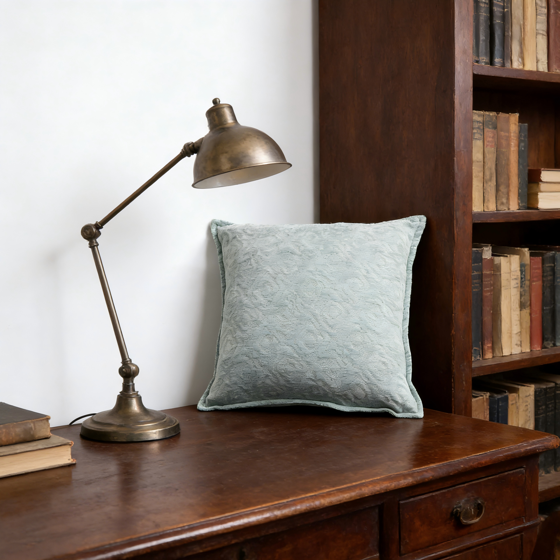 Minimalist Living Series Neutral Jacquard Chenille Pillow