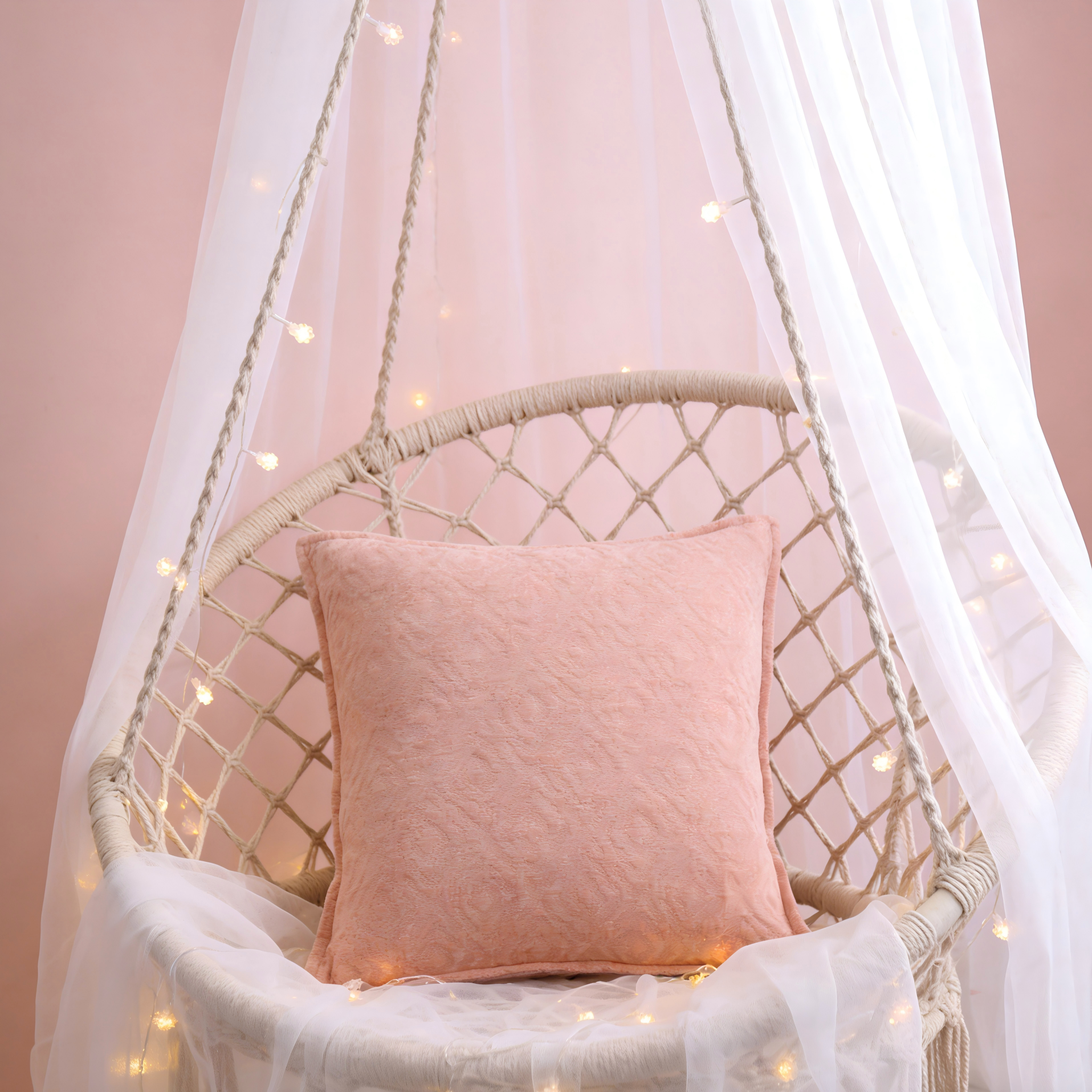 Urban Chic Series Geometric Jacquard Chenille Pillow
