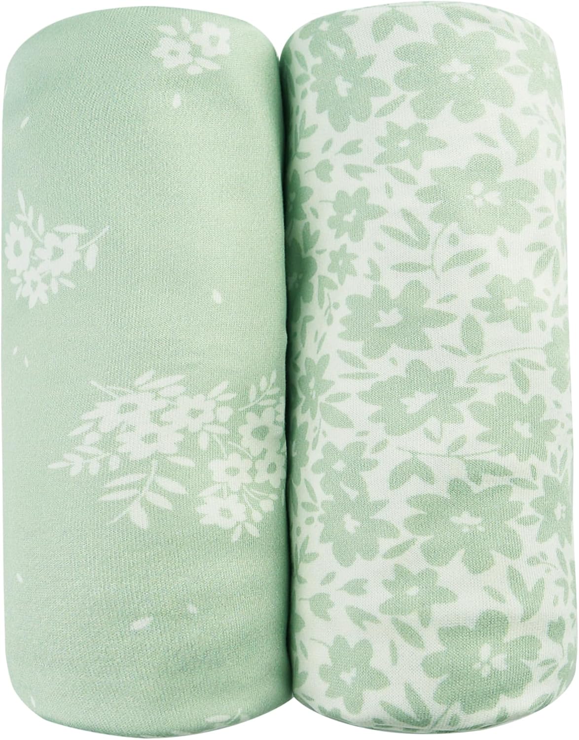 Mint Mambo Jersey Swaddle Blanket