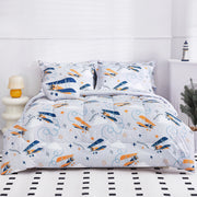 Grey Glider Comforter Sets for Kids– 6 or 8 Piece Options