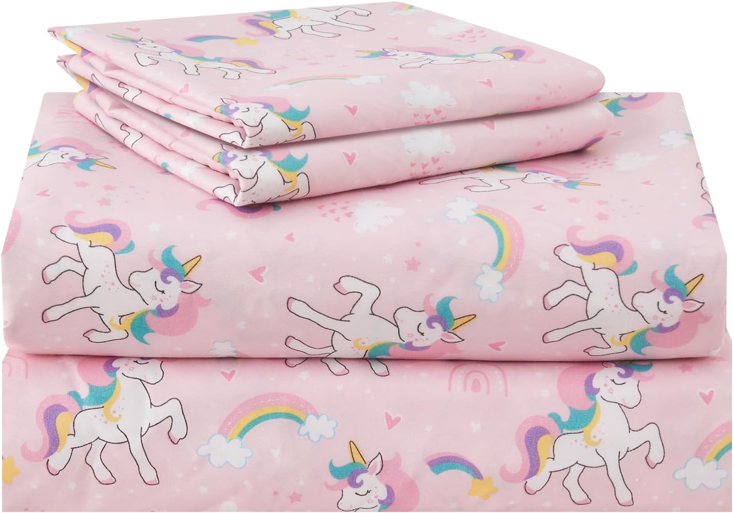Unicorn Parade 3 Pcs Kids Twin Size Sheet Set