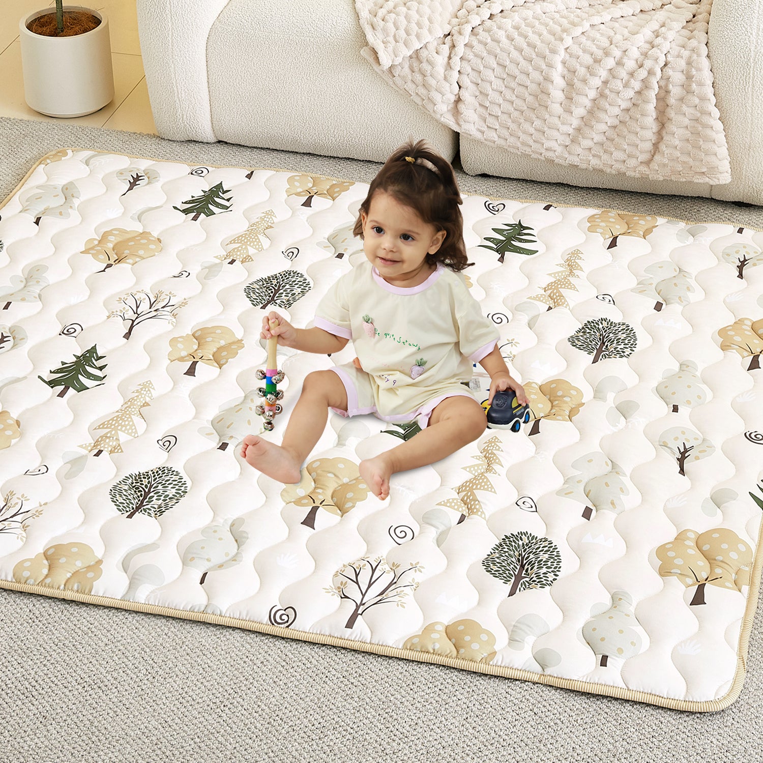 Palm Tree Baby Play Mat