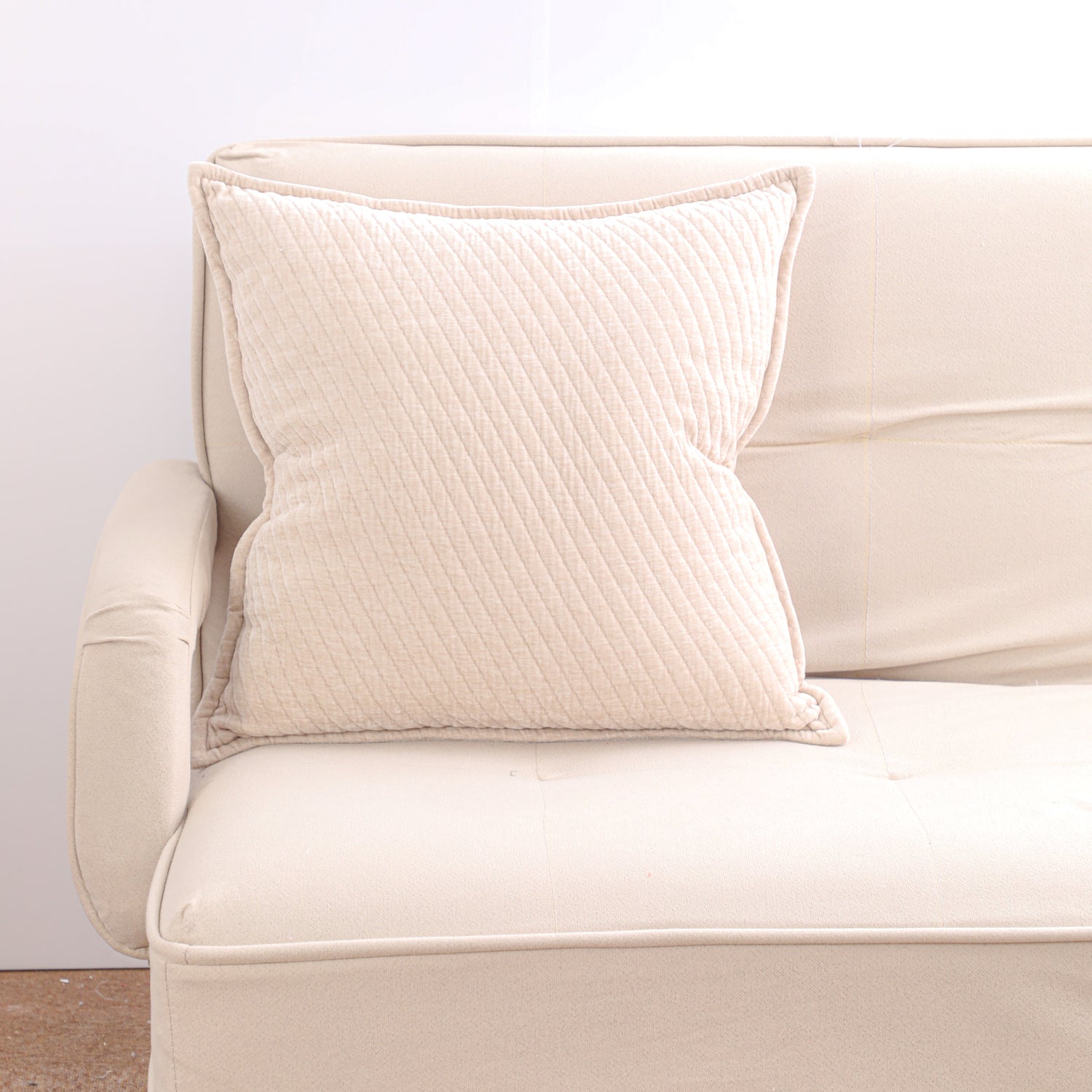 CloudySoft Collection Texture Chenille Cushion