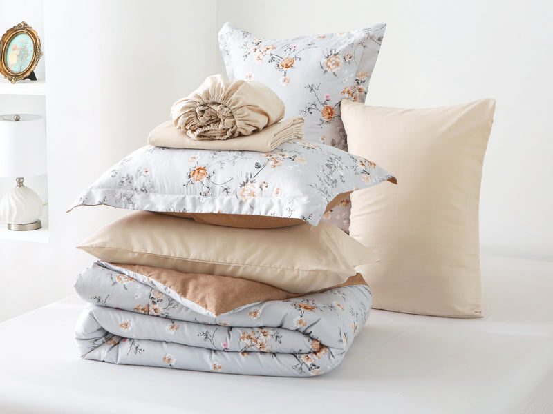 Floral Whispers Comforter Set 7 Pieces