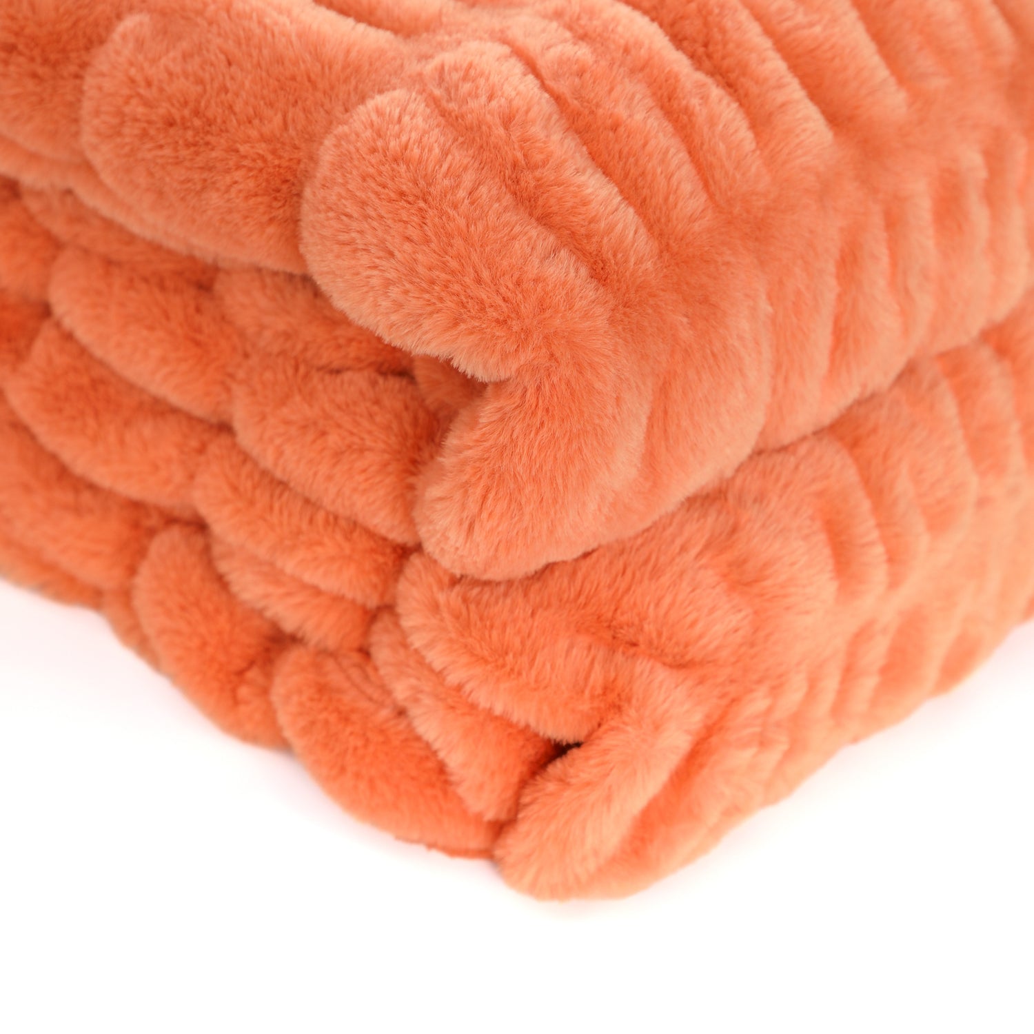 Classic Series Soft Elastodiene Rabbit Fur Blanket