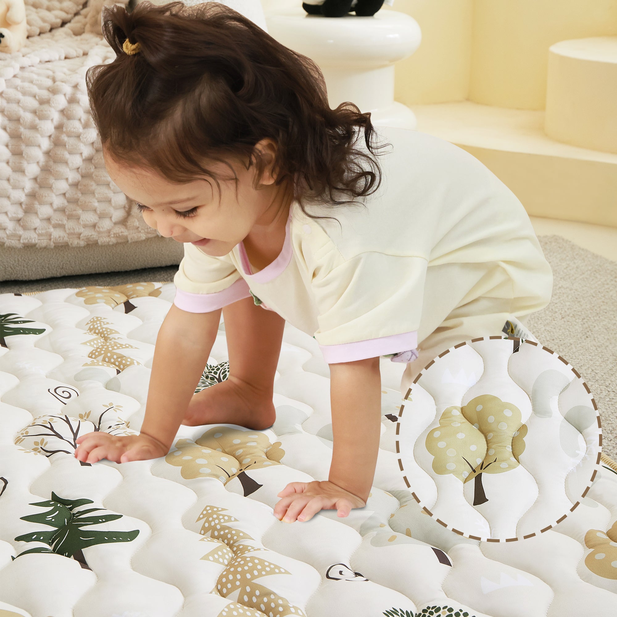Palm Trees Baby Play Mat 50 x 50
