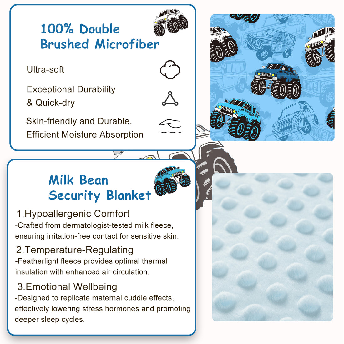 Jeep Toddler Nap Mat with Pillow & Blanket