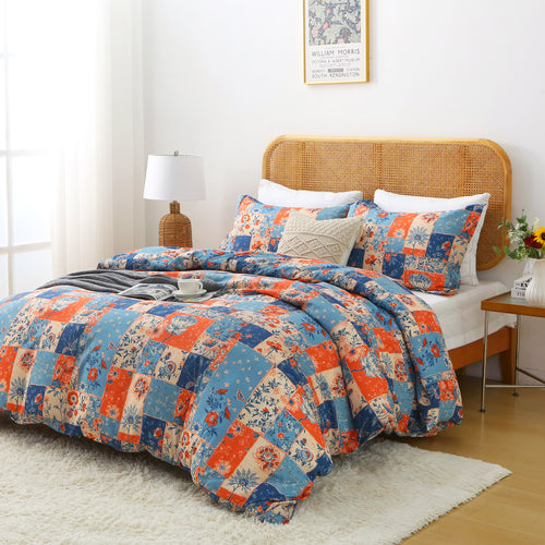 Floral Down Alternative Comforter & Shams Set - Boho Montage