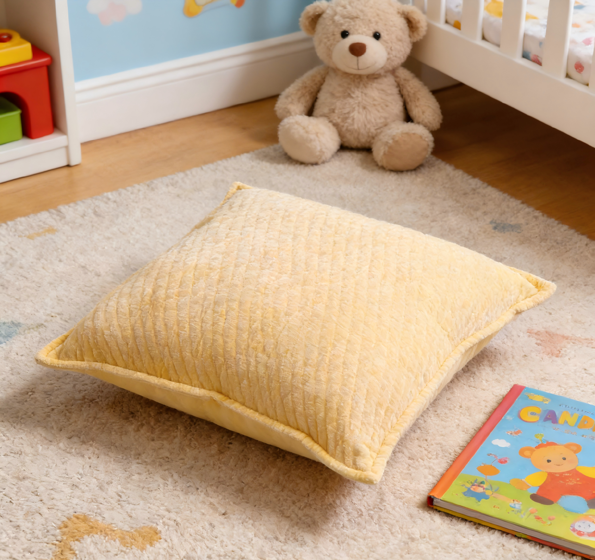 Ultra-Soft Series Solid-Color Textured Chenille Pillow