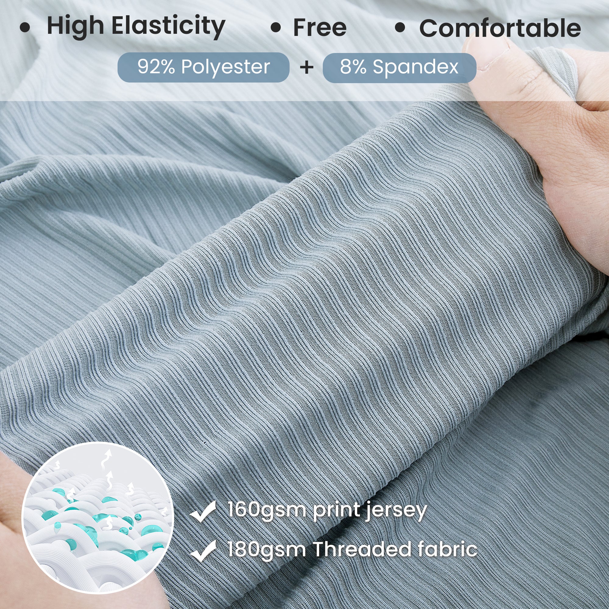 Giorgio Morandi Jersey Swaddle Blanket
