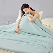 Viviland Cooling Blanket for Hot Sleepers, Cooling Comforter Breathable Lightweight Double-Sided Summer Blanket, Comfortable Soft All Season