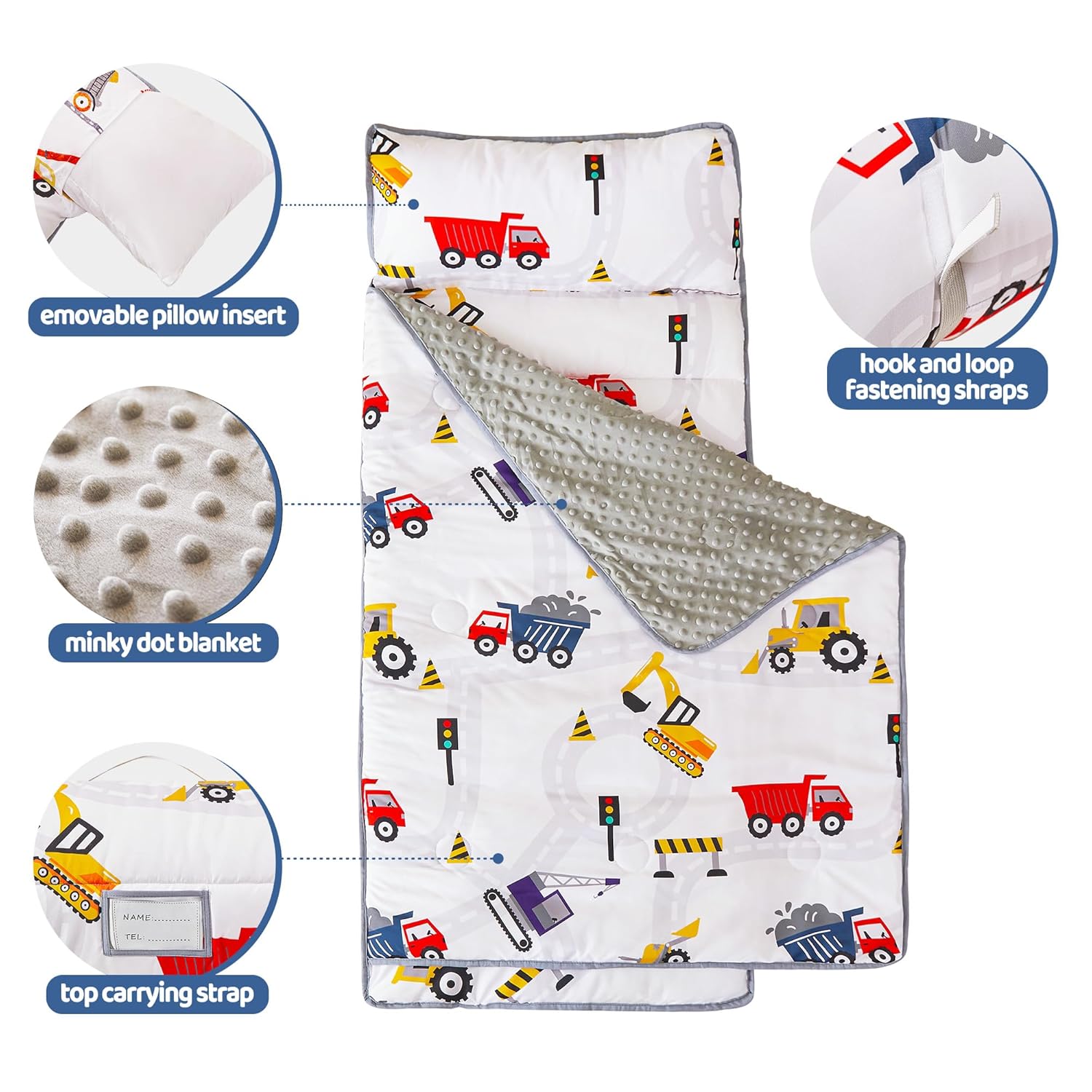 Car Party Adventure Kid Nap Mat