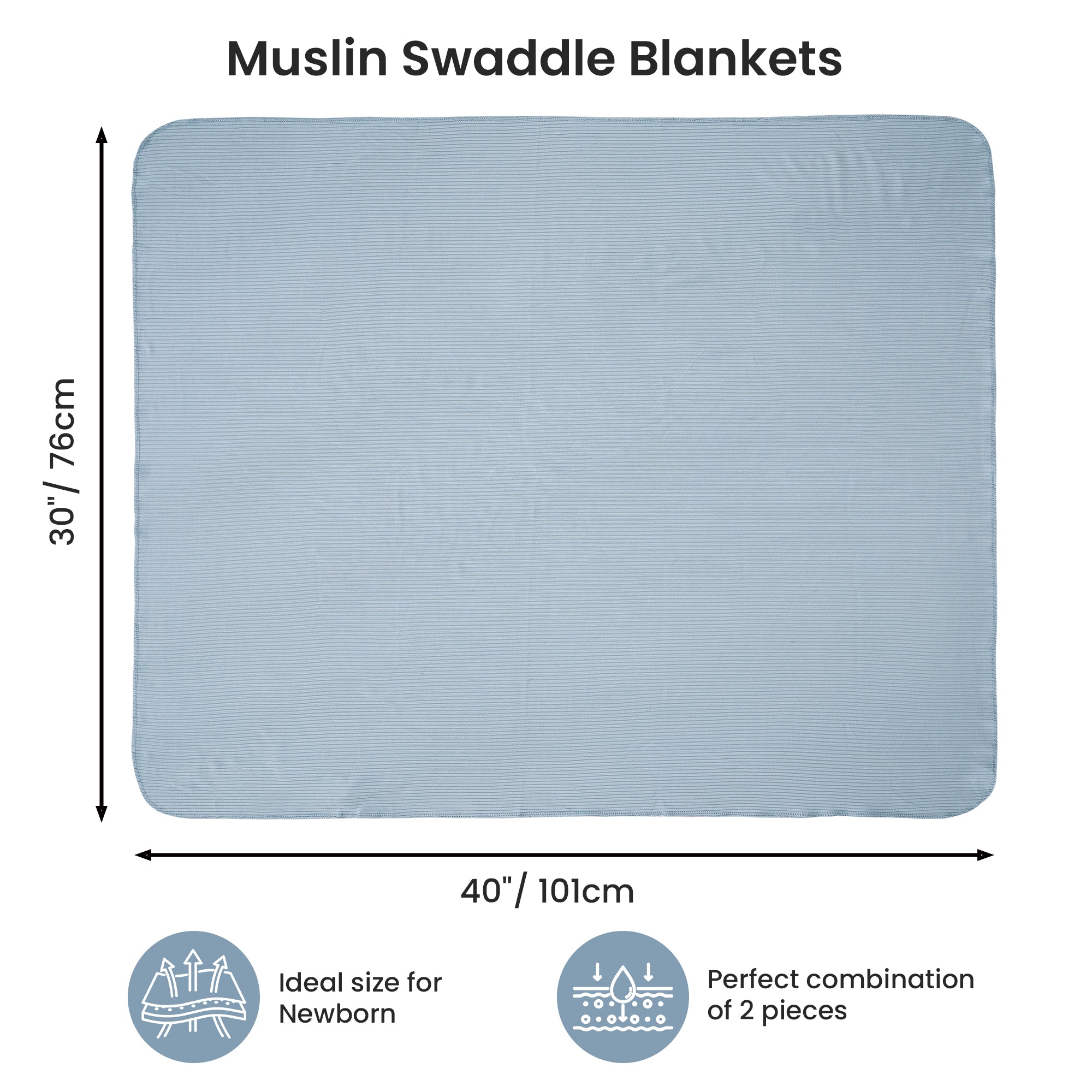 Giorgio Morandi Jersey Swaddle Blanket