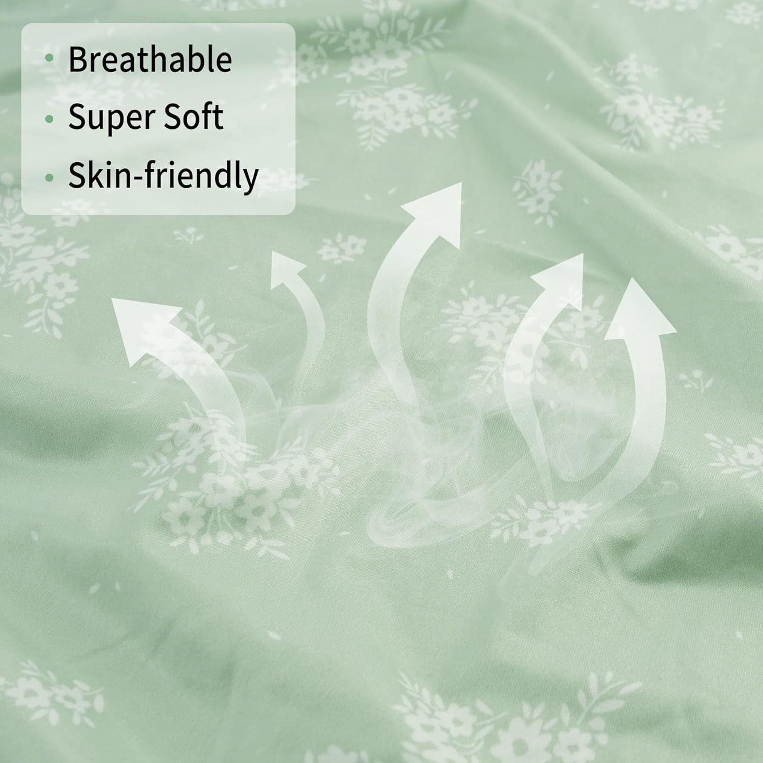 Mint Mambo Jersey Swaddle Blanket