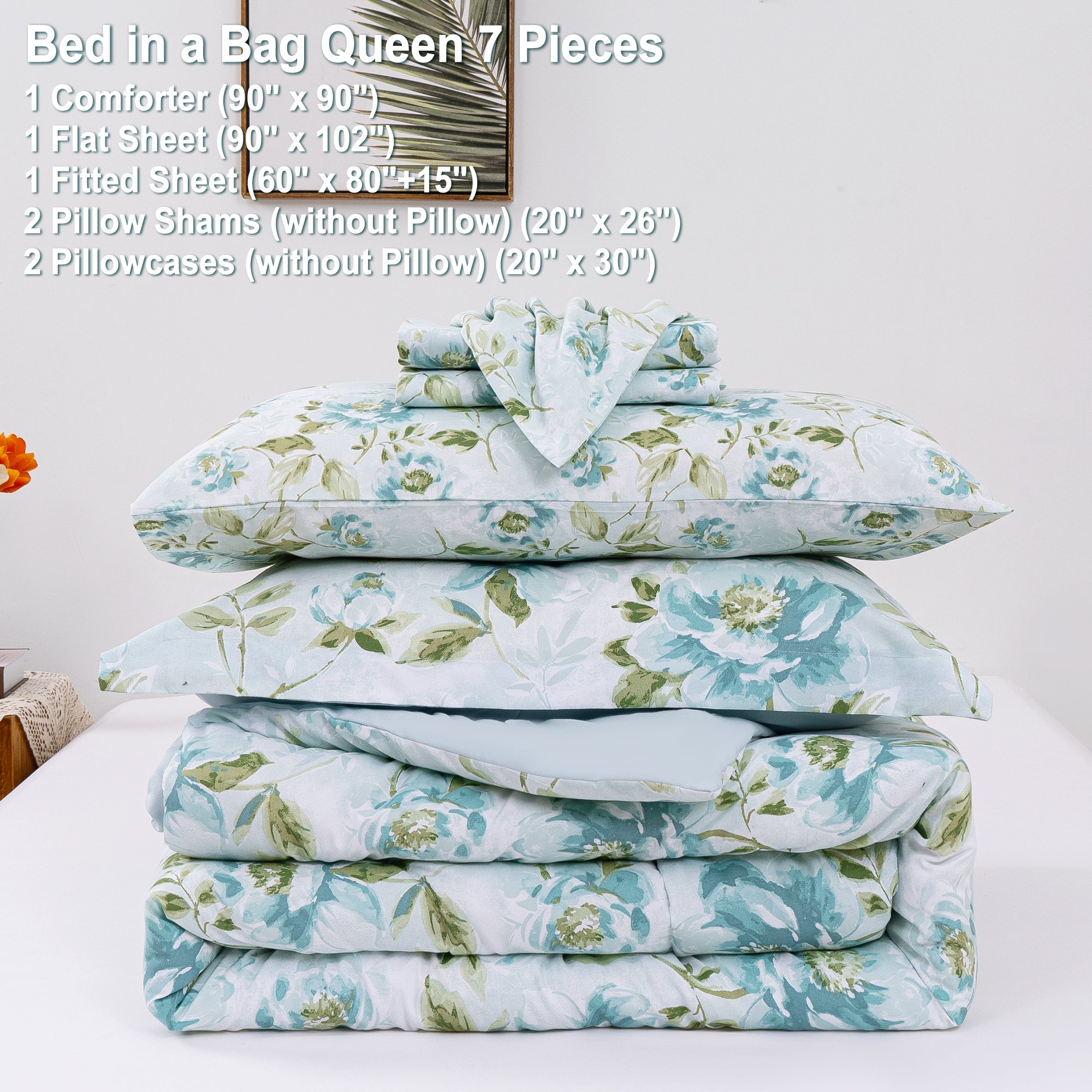 Garden Dream Comforter Set 7 Pieces