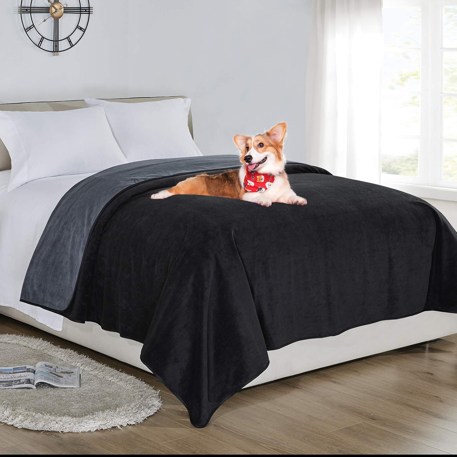 Black & Charcoal Waterproof for Baby Adults Pets