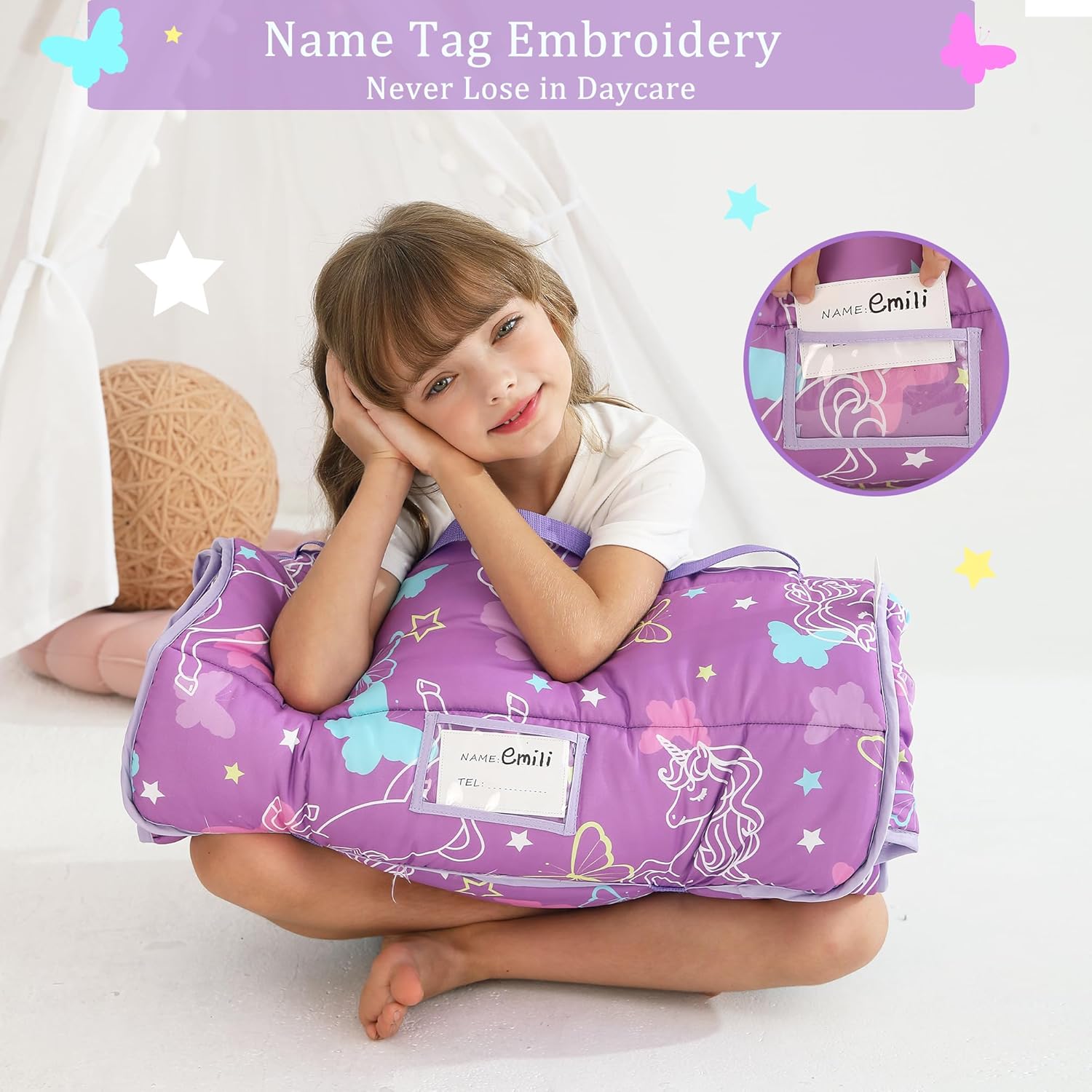 Cozy Comfort Nap Mat - Unicorn Dreamscape