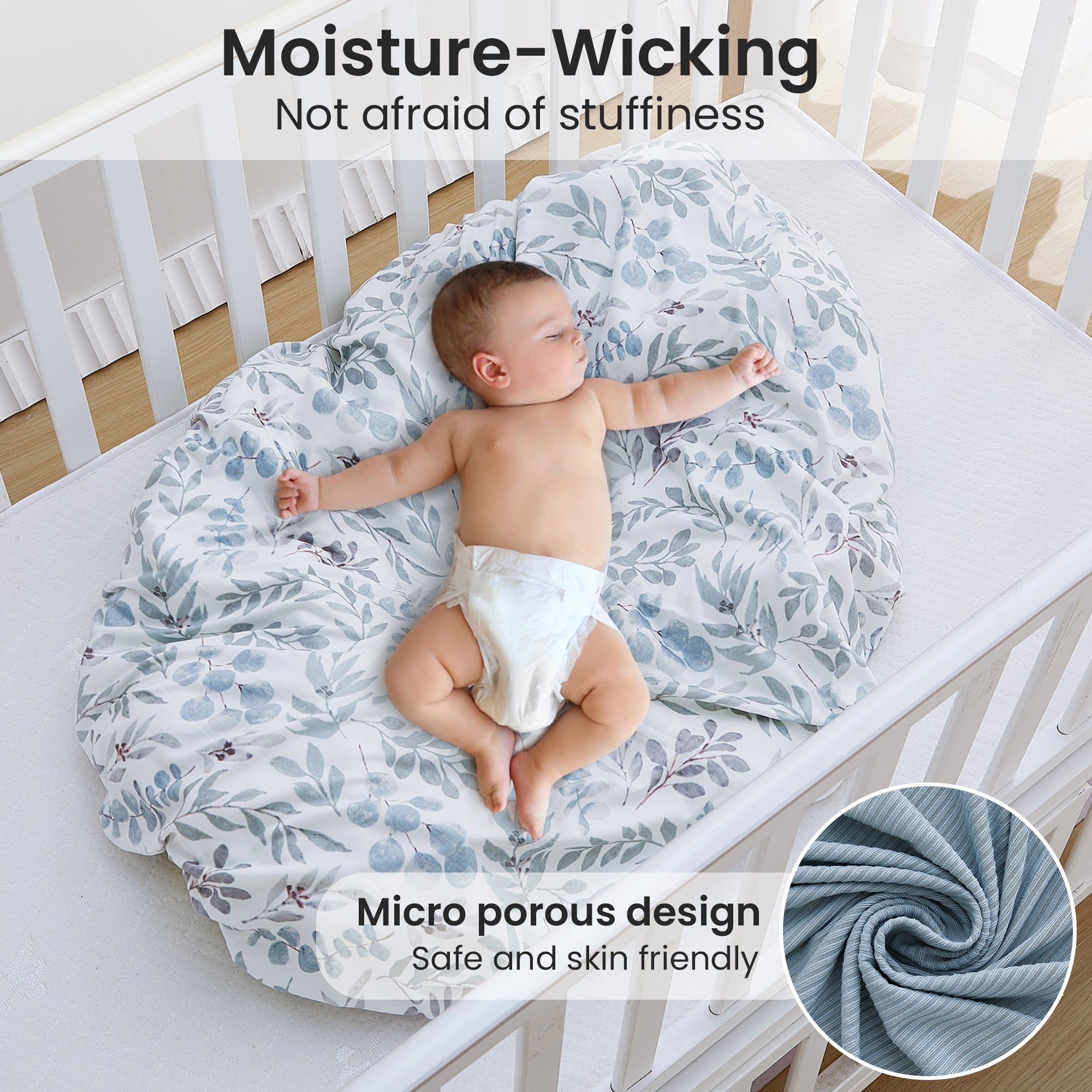 Giorgio Morandi Jersey Swaddle Blanket