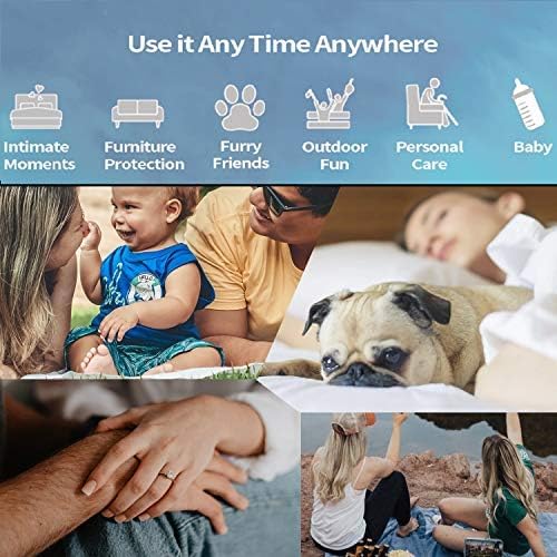 Light Grey & Charcoal Waterproof for Baby Adults Pets