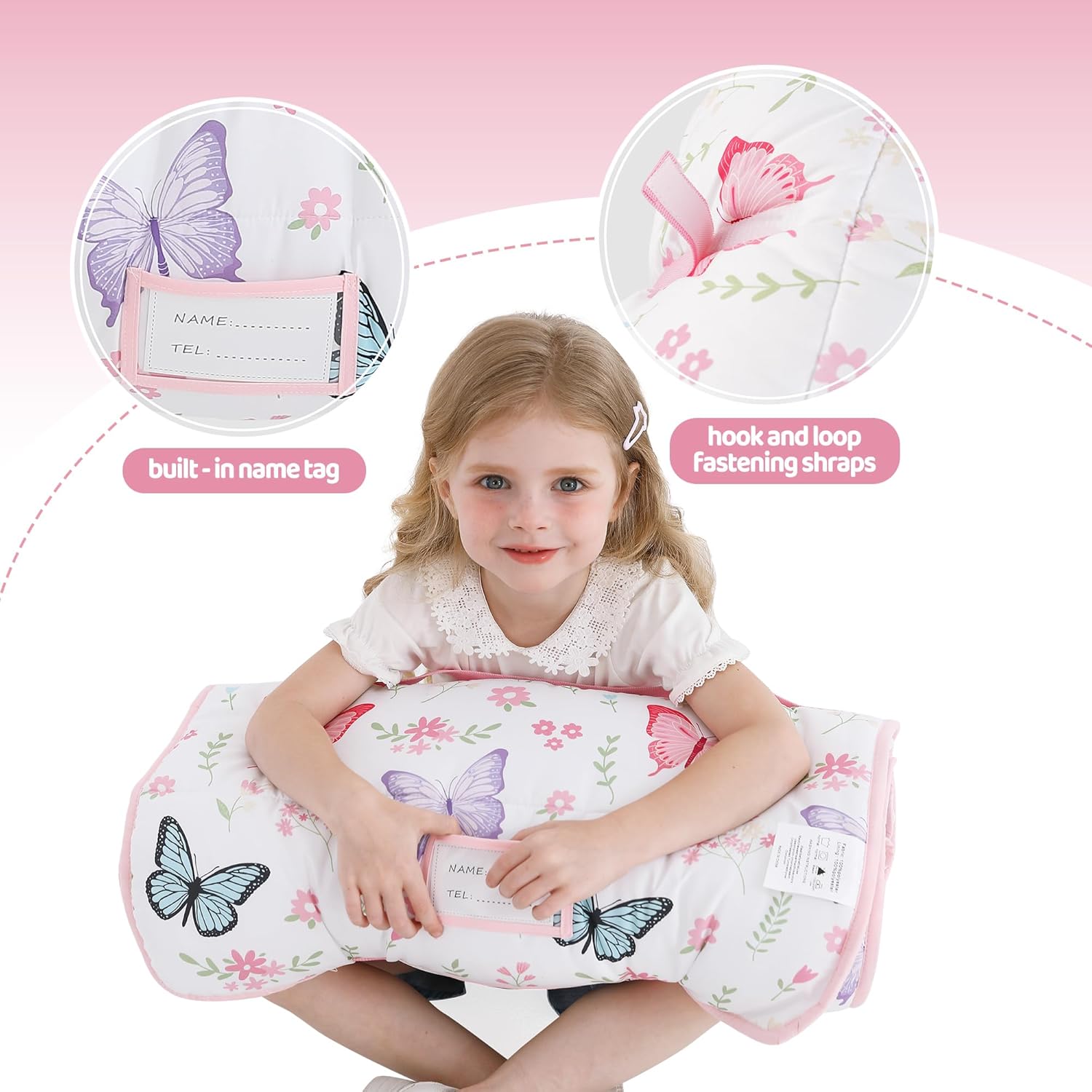 Cozy Comfort Nap Mat - Magic Butterfly