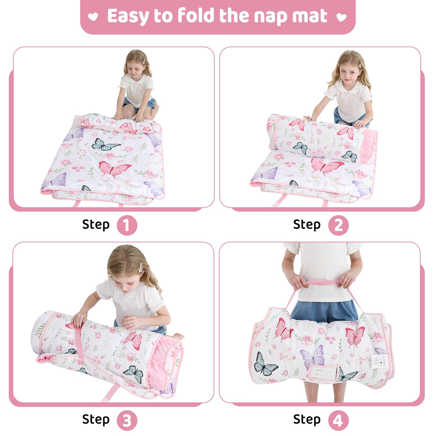 Cozy Comfort Nap Mat - Magic Butterfly