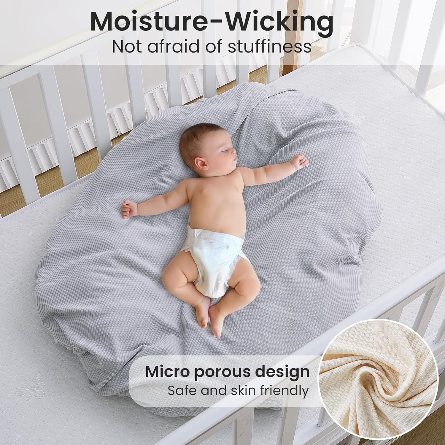 Giorgio Morandi Jersey Swaddle Blanket