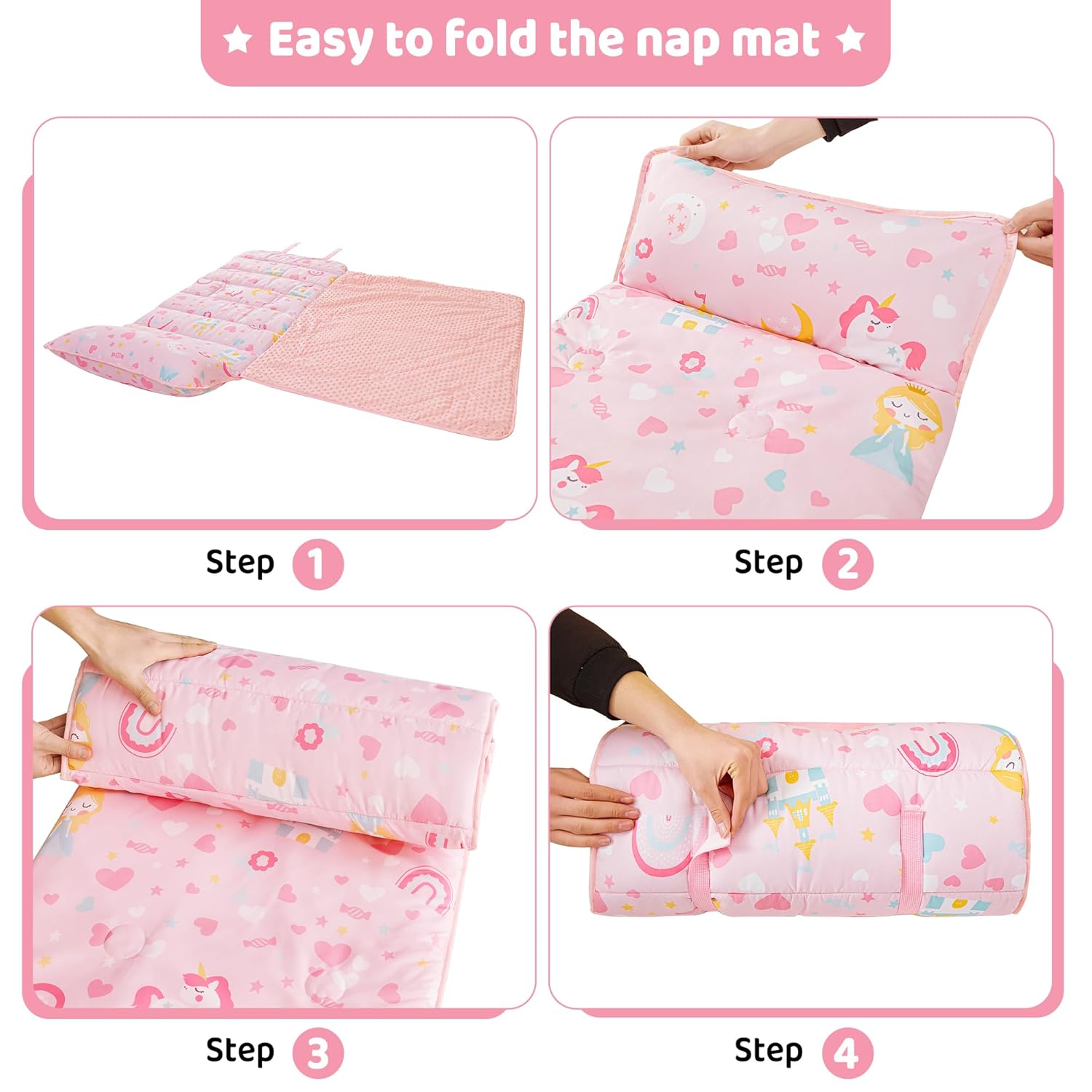 Cozy Comfort Nap Mat - Sweet Princess