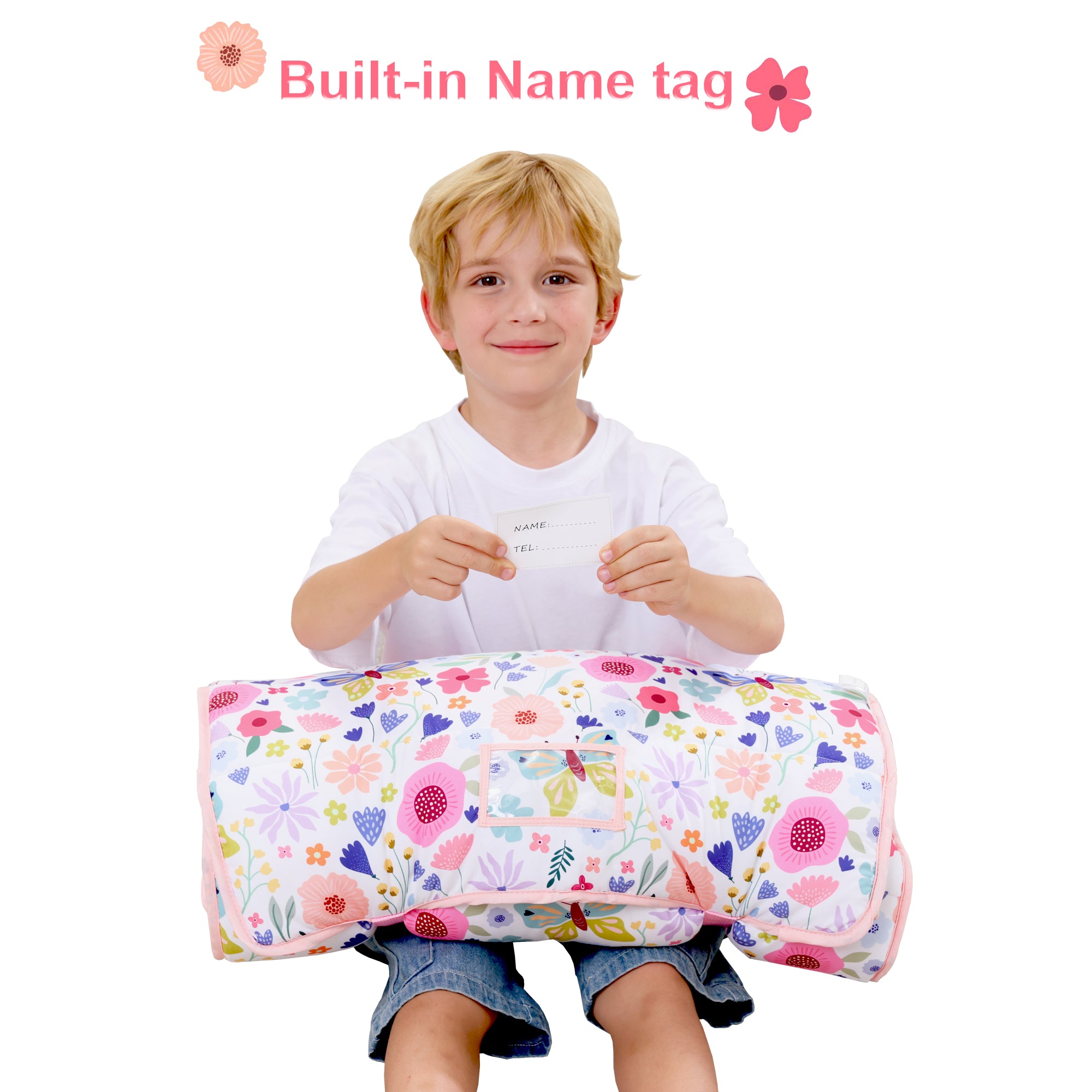 Cozy Comfort Nap Mat - Butterfly Garden