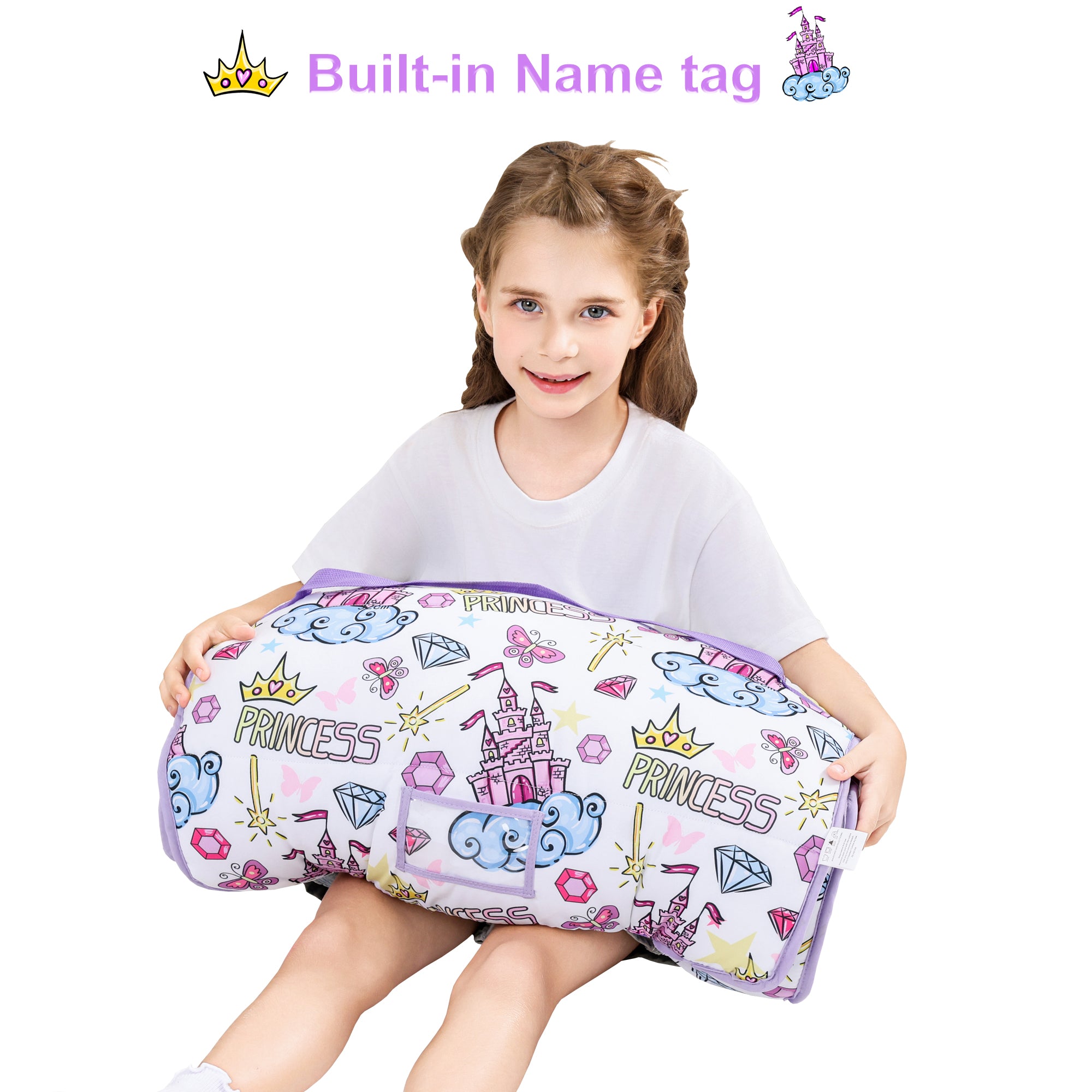 Cozy Comfort Nap Mat - Princess Fantasy
